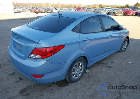 2014 Hyundai Accent Gls from USA, damaged, VIN KMHCT4AE6EU685297